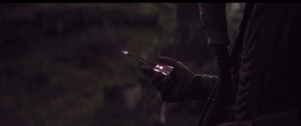 The bounty hunter that found them on this planet, Sorgan. 