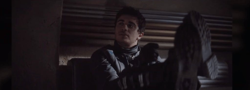 Toro Calican the bounty hunter who teamed up with the Mandalorian to go find Shand, the deadly assassin. 