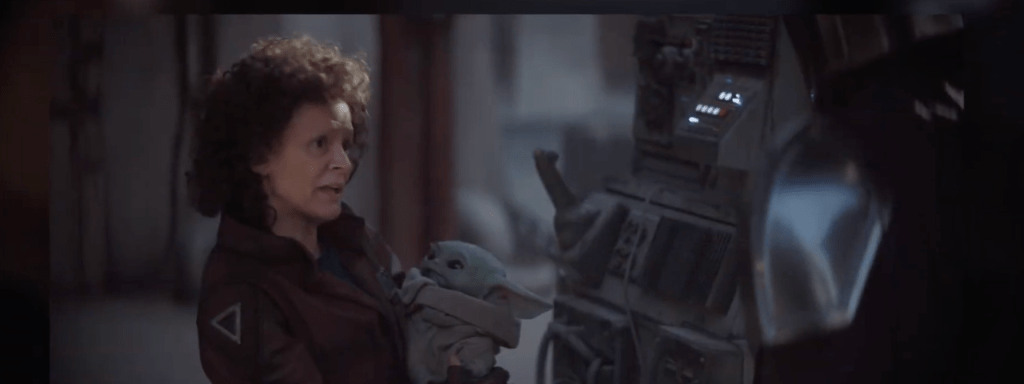 The mechanic in the Mandalorian