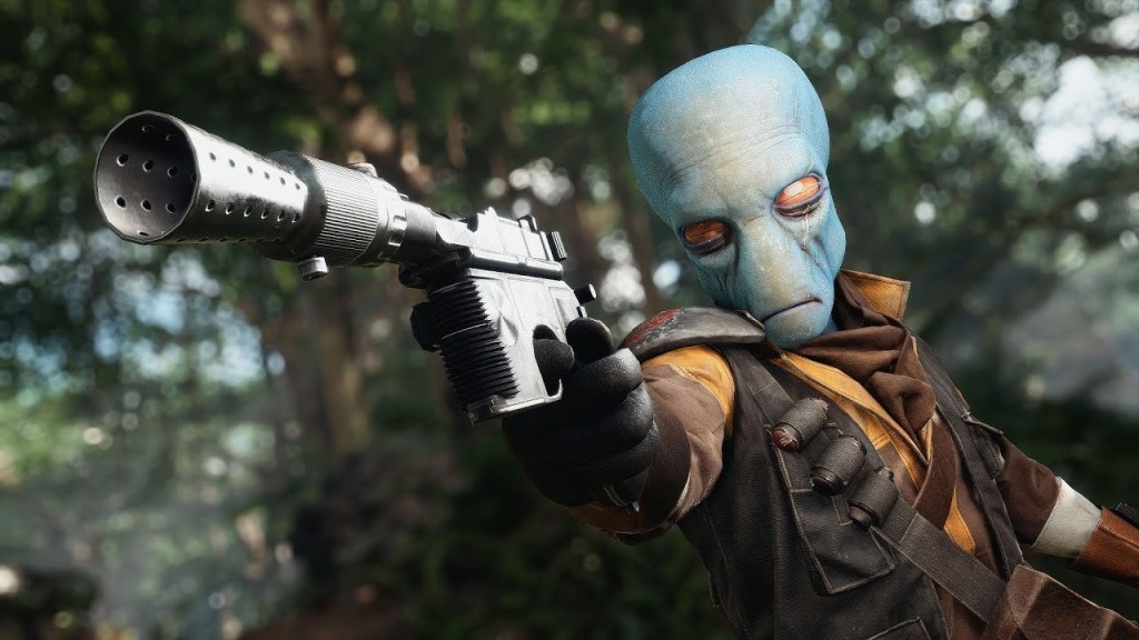 Shriv Suurgav is also from Battlefront 2 and is featured in season 2 of the Mandalorian. 