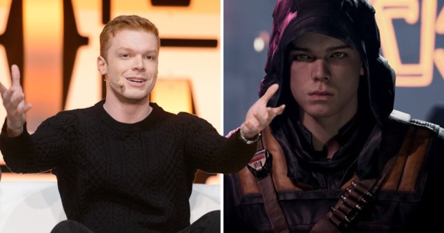 Cameron Monaghan as Cal Kestis. The actor who portrays the young Jedi survivor.