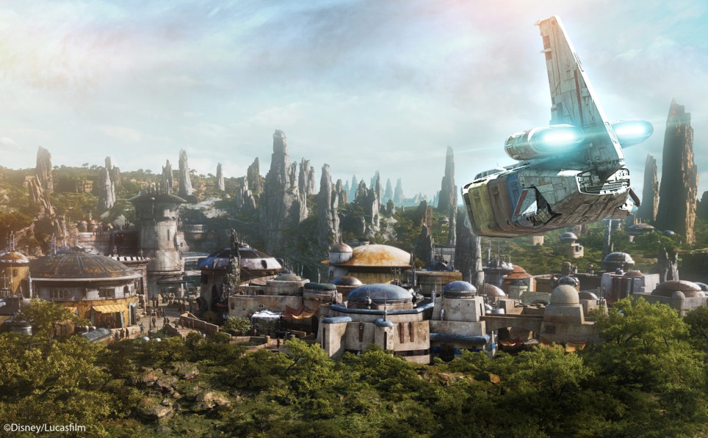 Batuu sits on the Outer Rim of the galaxy, right before Wild Space and the Unkown Regions. Batuu used to be a popular spot as it served as a crossroad to sub-lightspeed trade routes, but when the invention of hyperspace travel came about the planet fell off the map. 