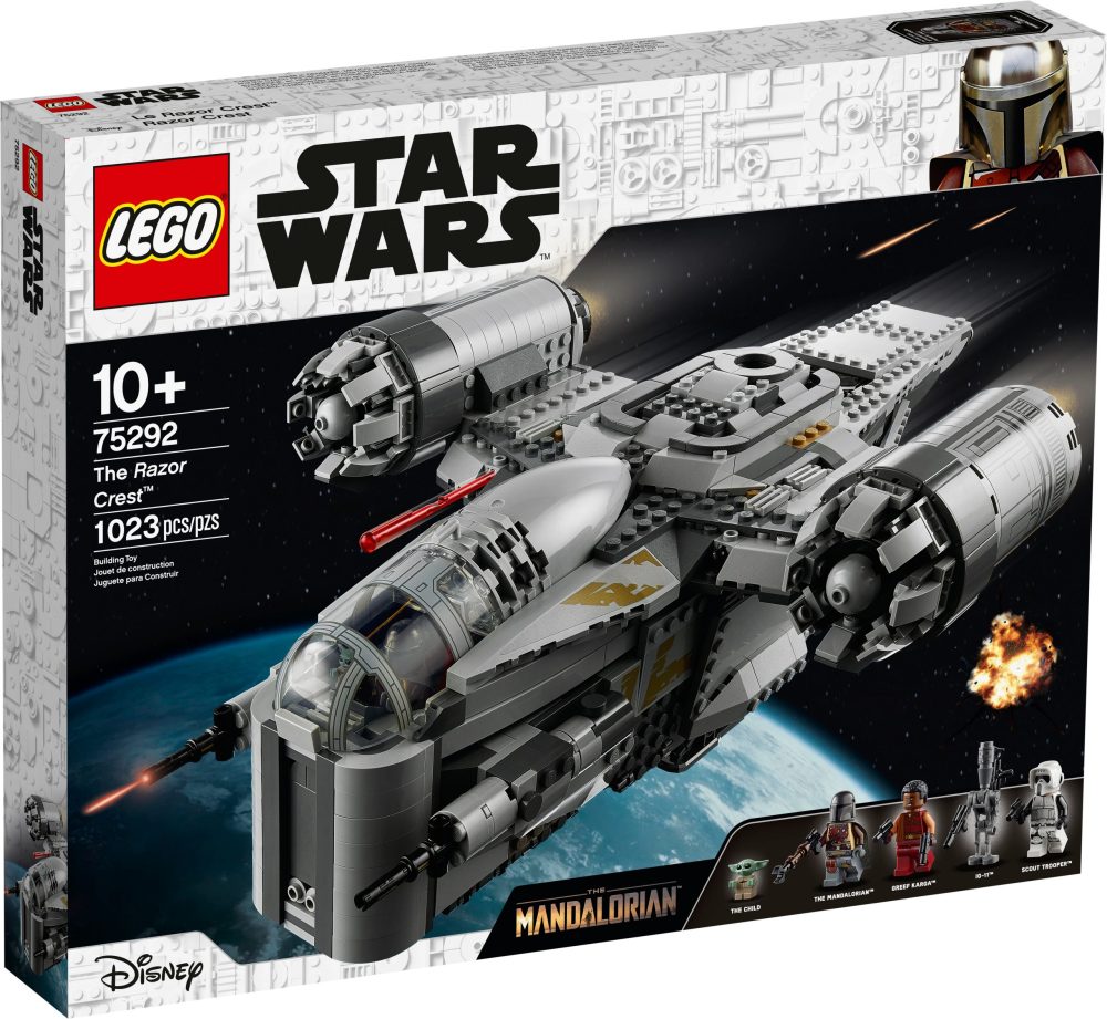 LEGO Star Wars: The Mandalorian The Razor Crest 75292 Building Kit, New 2020, Amazon Exclusive (1,023 Pieces)