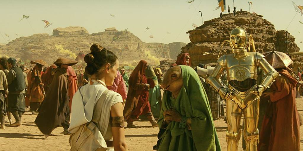 The open-air festival on Pasaana occurs once every 42 years, as C-3PO stated. Well, 42 years ago Star Wars premiered for the first time in 1977. This is a direct reference to the beginning of the franchise itself.