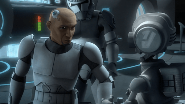 The chip is something that Fives and found out about in season 6. There were a few episodes about him on Kamino discovering the secret of the inhibitor chip and that it follows all the way up to the top. His discoveries were looked at as conspiracy and covered up by the chancellor and the Kaminoans. 