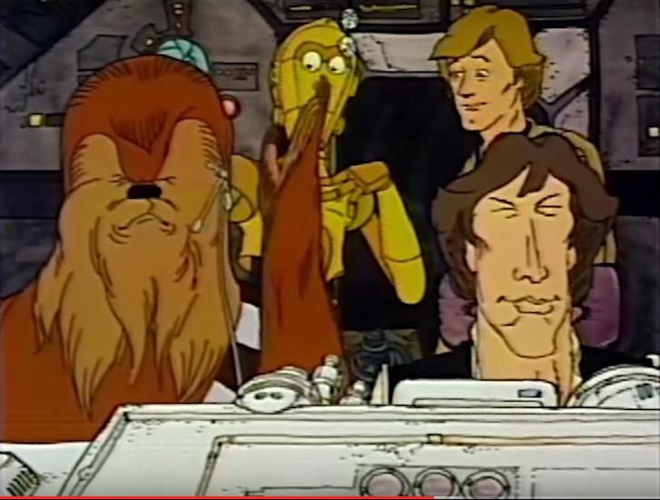 C-3PO is his delightful self, as well as R2-D2. The animation for Han Solo was a bit more of a caricature, but it was still just as amusing as the plot. Luke, Leia, and Chewbacca all look incredible in this animation, but Boba Fett was certainly the best and most iconic, especially with his Amban phase-pulse blaster.